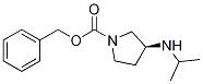 (S)-3-IsopropylaMino-pyrrolidine-1-carboxylic acid benzyl ester结构式