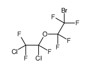 1-bromo-2-(1,2-dichloro-1,2,2-trifluoroethoxy)-1,1,2,2-tetrafluoroethane Structure