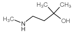 2-甲基-4-(甲基氨基)丁-2-醇结构式