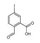 2-formyl-5-iodobenzoic acid结构式