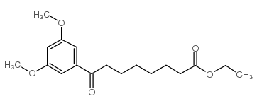 ethyl 8-(3,5-dimethoxyphenyl)-8-oxooctanoate Structure