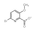 6-Bromo-3-methoxy-2-nitro-pyridine Structure