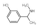 3-[1-(methylamino)ethyl]phenol Structure