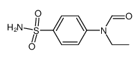 N-ethyl-N-formyl-sulfanilic acid amide结构式