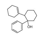 2-cyclohex-1-enyl-1-phenyl-cyclohexanol结构式