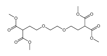 2,2'-<1,8-(3,6-Dioxaoctanediyl)>bis(dimethyl malonate) Structure