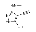 Methylammonium 4-Cyano-1H-1,2,3-triazol-5-olate结构式