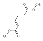 (E,E)-2,4-己二烯二酸二甲酯结构式