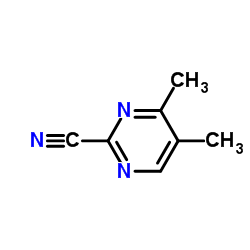 4,5-dimethylpyrimidine-2-carbonitrile picture