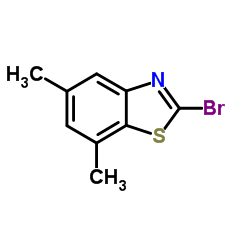 2-Bromo-5,7-dimethyl-1,3-benzothiazole图片