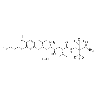 Aliskiren D6 Hydrochloride Structure