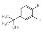 1-BROMO-4-(TERT-BUTYL)-2-CHLOROBENZENE Structure