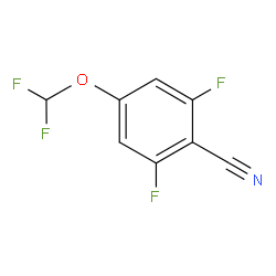 4-(Difluoromethoxy)-2,6-difluorobenzonitrile structure