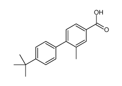 4'-(TERT-BUTYL)-2-METHYL-[1,1'-BIPHENYL]-4-CARBOXYLIC ACID Structure