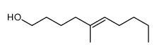 5-methyldec-5-en-1-ol Structure