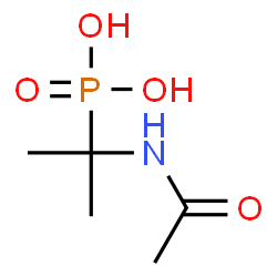 Phosphonic acid,[1-(acetylamino)-1-methylethyl]- (9CI) structure