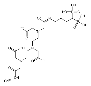 DTPA-4-aminobutane-1,1-diphosphonate结构式