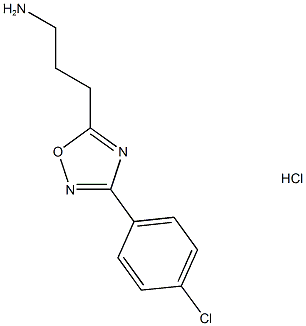 3-(3-(4-氯苯基)-1,2,4-噁二唑-5-基)丙-1-胺盐酸盐图片