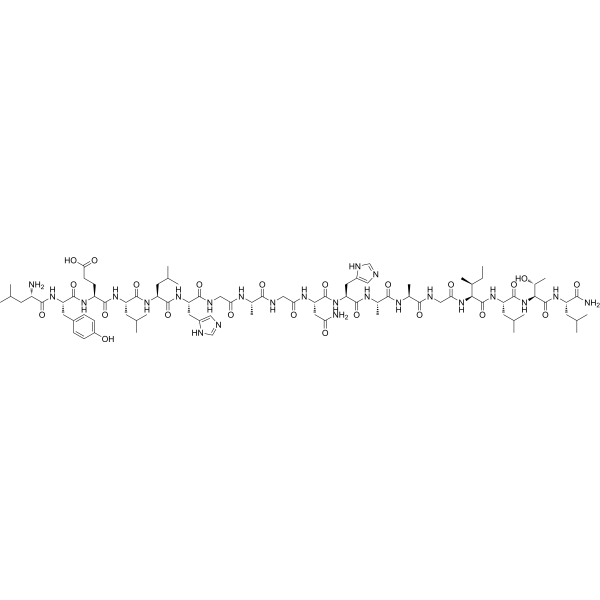 Orexin A (16-33) trifluoroacetate salt structure