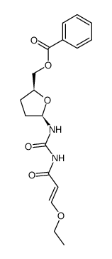 ((2S,5R)-5-(3-((E)-3-ethoxyacryloyl)ureido)tetrahydrofuran-2-yl)methyl benzoate Structure