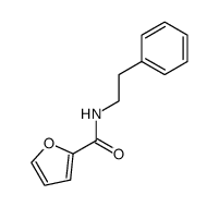 N-phenethylfuran-2-carboxamide结构式