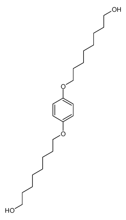 8-[4-(8-hydroxyoctoxy)phenoxy]octan-1-ol结构式