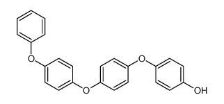 4-[4-(4-phenoxyphenoxy)phenoxy]phenol Structure