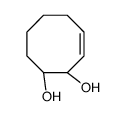 (1R,2S)-cyclooct-3-ene-1,2-diol结构式