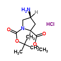 N-Boc-cis-4-Amino-L-proline methyl ester hydrochloride picture