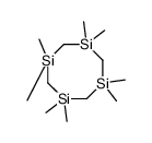 1,1,3,3,5,5,7,7-Octamethyl-1,3,5,7-tetrasilacyclooctane structure