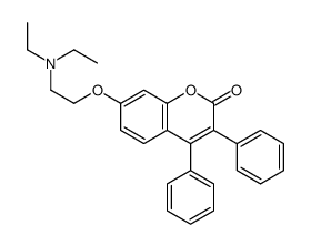 7-(2-(DIETHYLAMINO)ETHOXY)-3,4-DIPHENYL-2H-CHROMEN-2-ONE picture