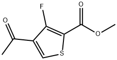 甲基 4-乙酰基-3-氟噻吩-2-甲酸基酯图片