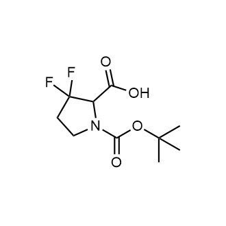 1-(叔丁氧羰基)-3,3-二氟吡咯烷-2-羧酸图片