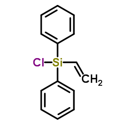 Diphenylvinylchlorosilane Structure