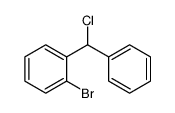 1-bromo-2-[chloro(phenyl)methyl]benzene Structure