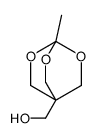 (1-methyl-2,6,7-trioxabicyclo[2.2.2]octan-4-yl)methanol结构式