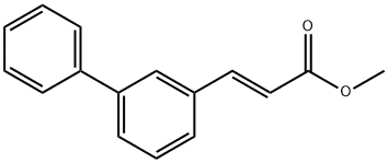 methyl (E)-3-([1,1'-biphenyl]-3-yl)acrylate structure