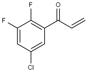 1-(5-Chloro-2,3-difluorophenyl)-2-propen-1-one Structure