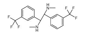 (1S,2S)-(-)-N,N'-DIMETHYL-1,2-BIS[3-(TRIFLUOROMETHYL)PHENYL!-1,2-ETHANE DIAMINE Structure