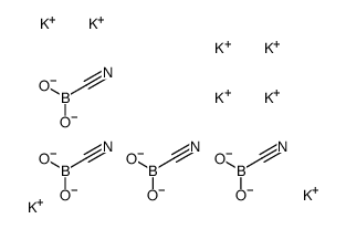 四氰基硼酸钾结构式