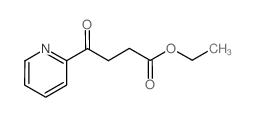 4-OXO-4-PYRIDIN-2-YL-BUTYRIC ACID ETHYL ESTER Structure