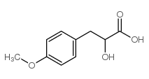 BENZENEPROPANOIC ACID, A-HYDROXY-4-METHOXY- picture