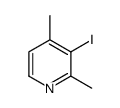 3-Iodo-2,4-dimethylpyridine Structure