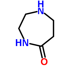 2,3,6,7-四氢-(1H)-1,4-二氮杂卓-5(4H)-酮结构式