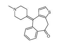 9-氧代酮替芬结构式