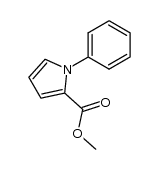 Methyl (1-Phenyl-1H-pyrrole)-2-carboxylate结构式