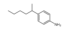 4-(1-methylpentyl)aniline Structure