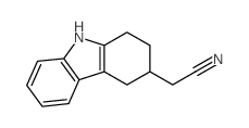 2-(2,3,4,9-tetrahydro-1H-carbazol-3-yl)acetonitrile structure