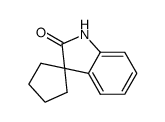 1',2'-二氢螺[环戊烷-1,3'-吲哚]-2'-酮结构式