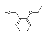 2-Pyridinemethanol,3-propoxy-(9CI)结构式